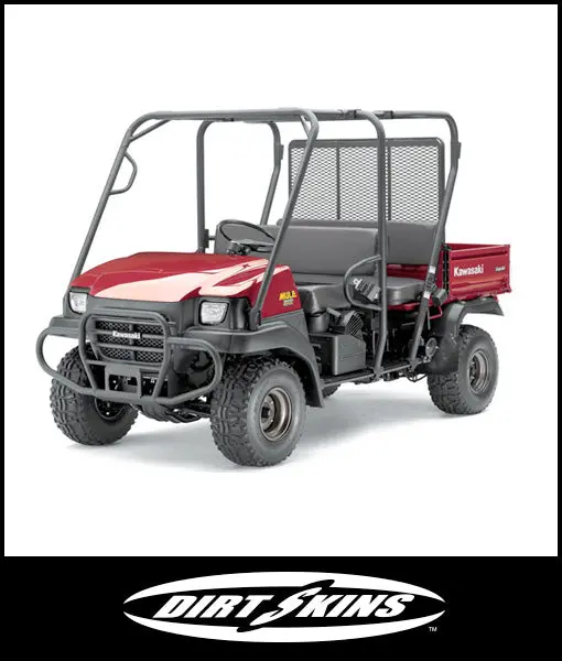 Dirtskins - 2008 Kawasaki Mule 3010 Shock Covers 1