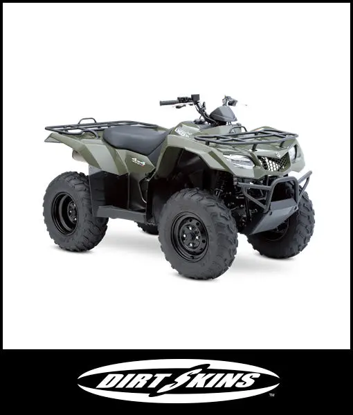 Dirtskins - 2008 Suzuki Kingquad 400 Shock Covers 1