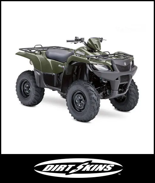 Dirtskins - 2014 Suzuki Kingquad 500 Shock Covers 1