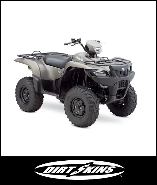 Dirtskins - 2014 Suzuki Kingquad 750 Shock Covers 1