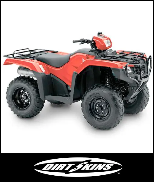 Dirtskins - 2015 Honda Trx 500 Shock Covers 1
