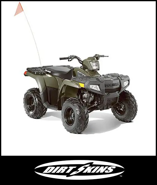 Dirtskins - 2015 Polaris Sportsman 110 Shock Covers 1
