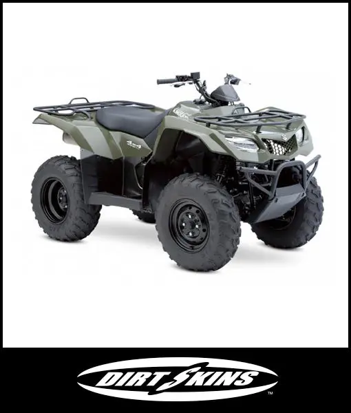Dirtskins - 2015 Suzuki Kingquad 400 Shock Covers 1