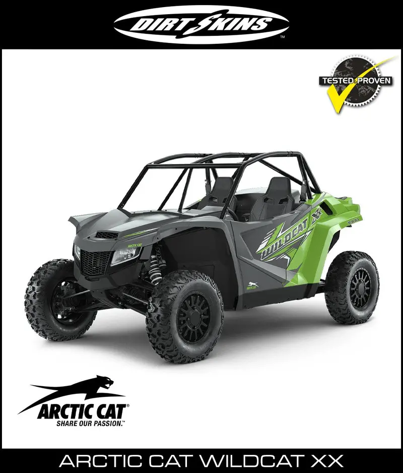 Dirtskins - Arctic Cat Wildcat Xx Shock Covers 1