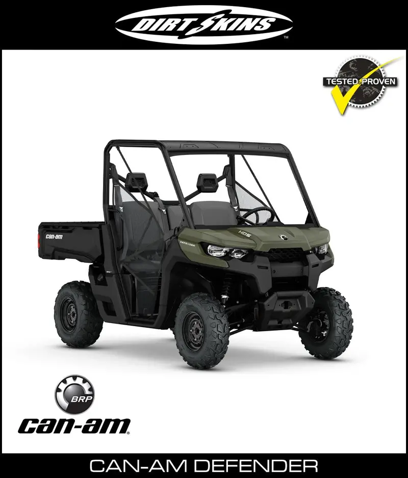 Dirtskins - Can-Am Defender Shock Covers 1