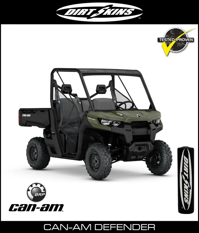 Dirtskins - Can-Am Defender Shock Covers 2