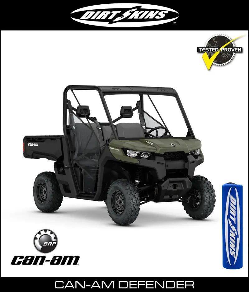Dirtskins - Can-Am Defender Shock Covers 3