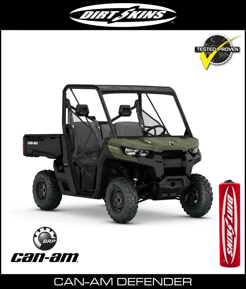Dirtskins - Can-Am Defender Shock Covers 4