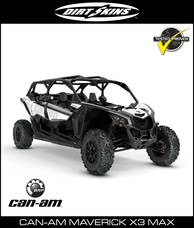 Dirtskins - Can-Am Maverick X3 Max (4 Seat) Shock Covers 1
