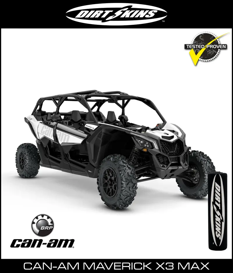 Dirtskins - Can-Am Maverick X3 Max (4 Seat) Shock Covers 2