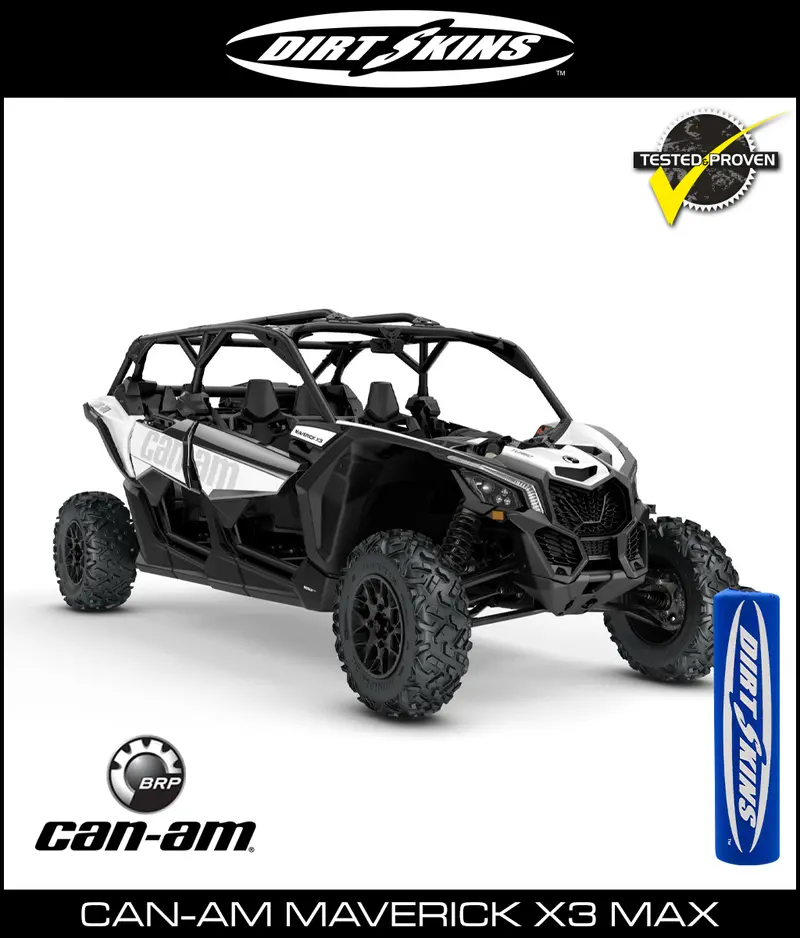 Dirtskins - Can-Am Maverick X3 Max (4 Seat) Shock Covers 3