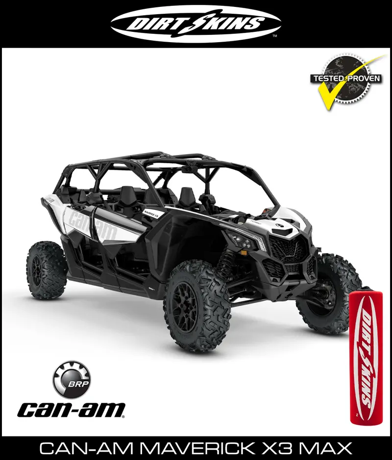 Dirtskins Can-Am Maverick X3 Max 4-Seater Shock Covers