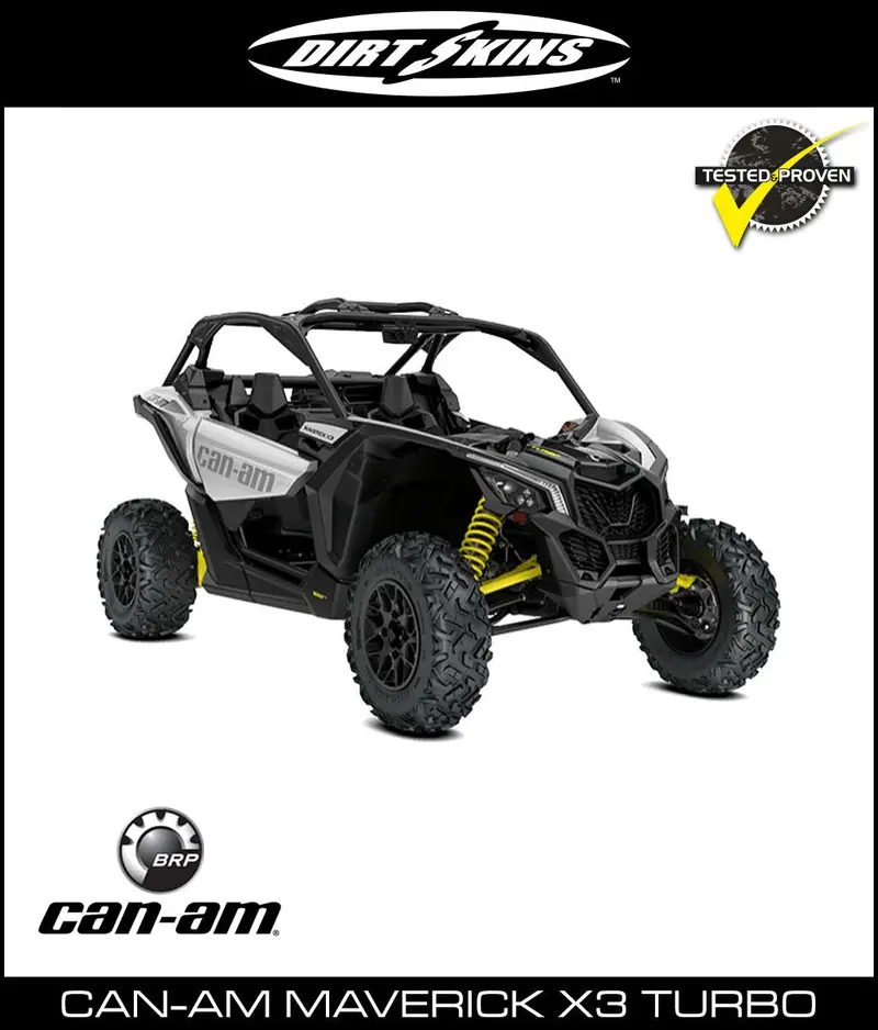 Dirtskins - Can-Am Maverick X3 Turbo Shock Covers 1