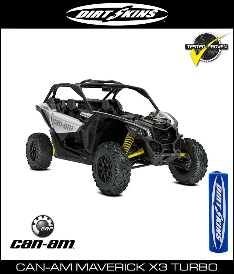 Dirtskins - Can-Am Maverick X3 Turbo Shock Covers 4