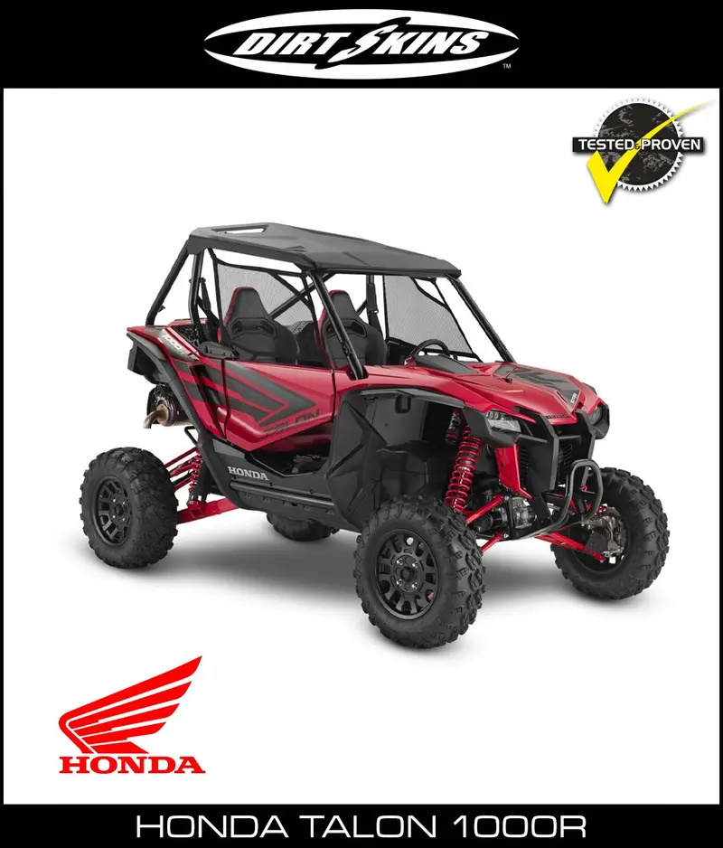 Dirtskins - Honda Talon 1000R Shock Covers 1