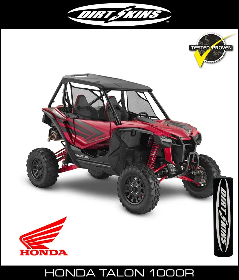 Dirtskins - Honda Talon 1000R Shock Covers 2