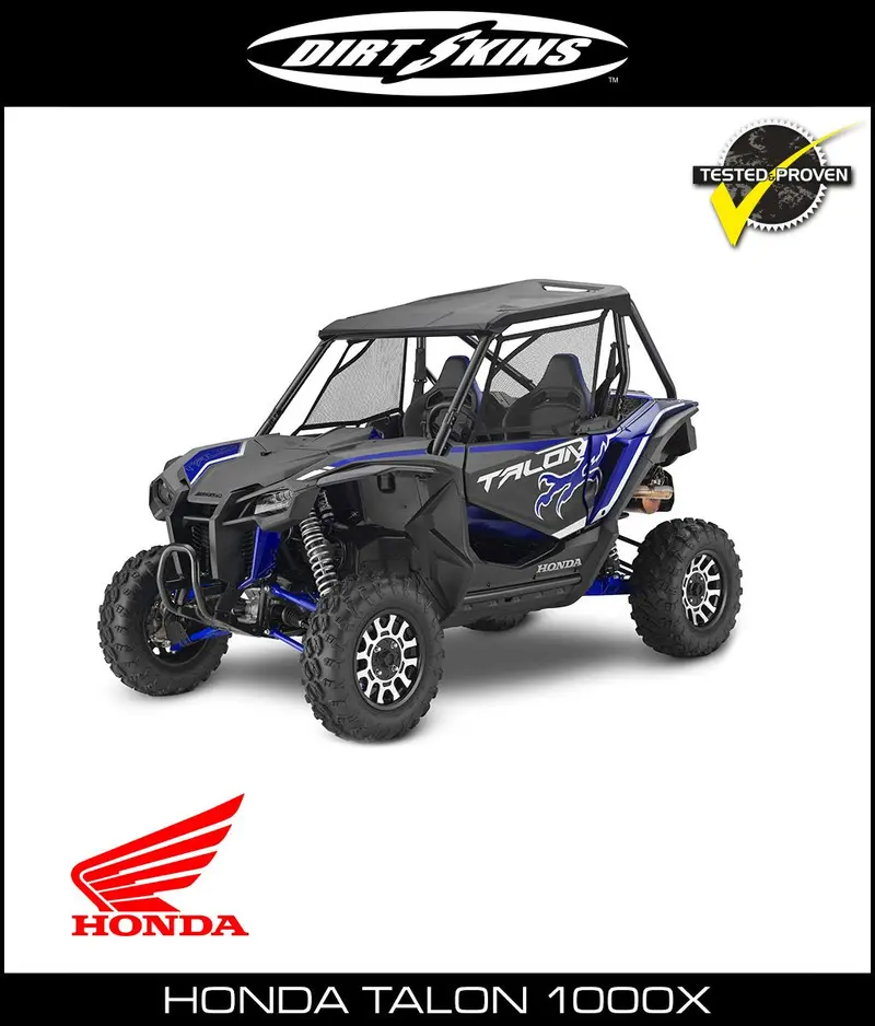 Dirtskins - Honda Talon 1000X Shock Covers 1