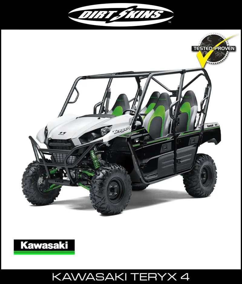 Dirtskins - Kawasaki Teryx 4 Shock Covers 1