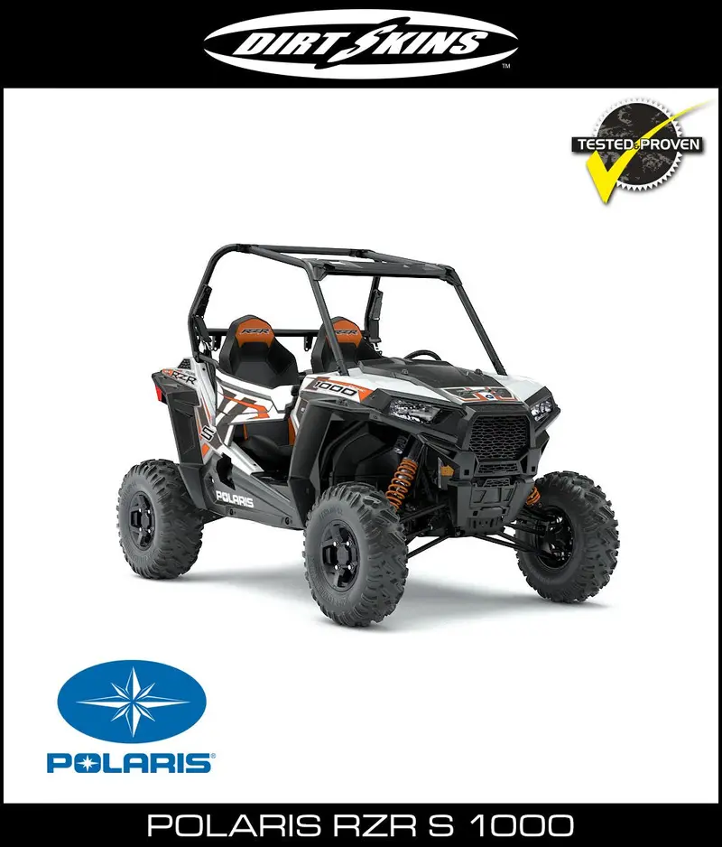 Dirtskins - Polaris Rzr S 1000 Shock Covers 1