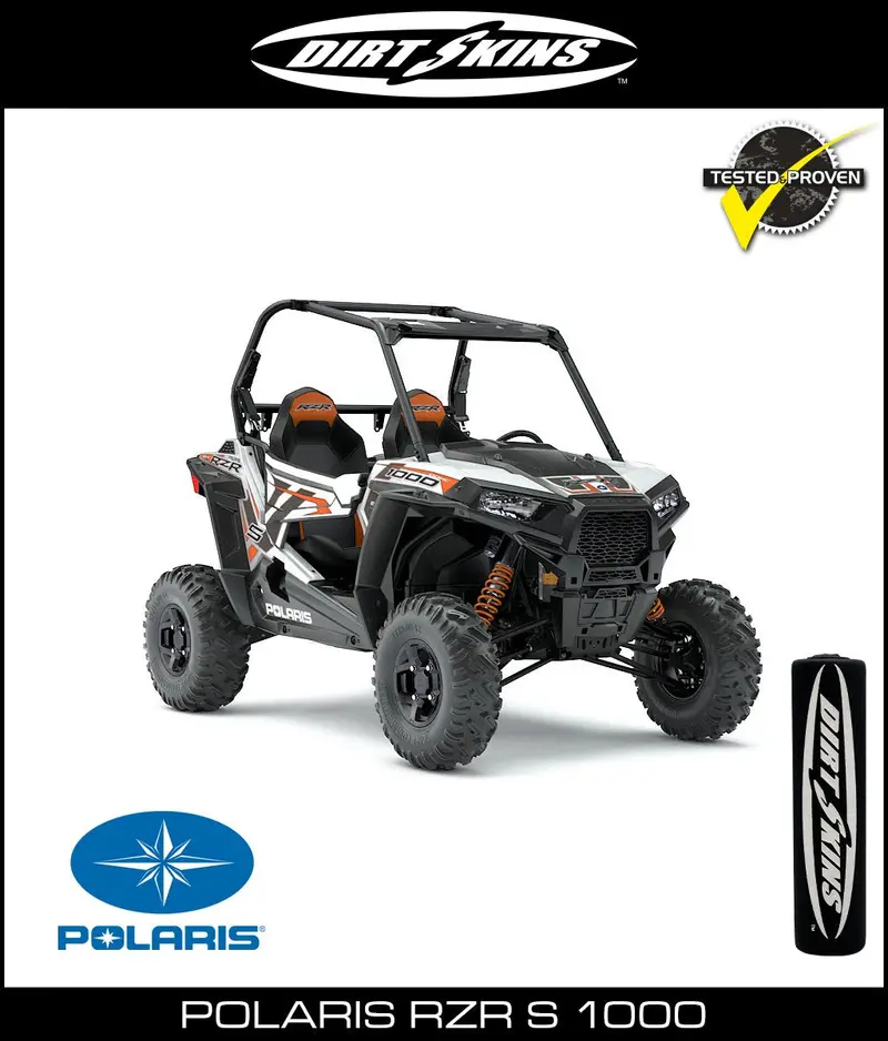 Dirtskins - Polaris Rzr S 1000 Shock Covers 2