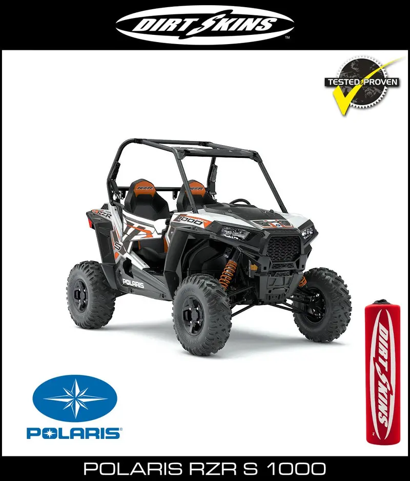 Dirtskins - Polaris Rzr S 1000 Shock Covers 4