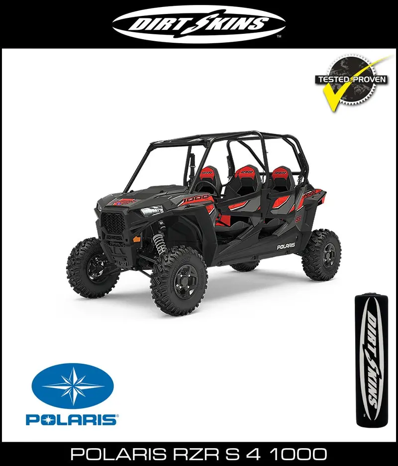 Dirtskins - Polaris Rzr S4 1000 Shock Covers 2