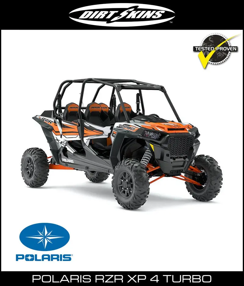 Dirtskins - Polaris Rzr Xp 4 Turbo Shock Covers 1