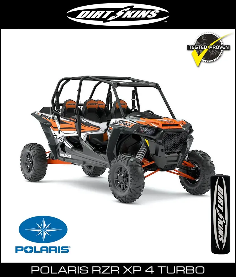 Dirtskins - Polaris Rzr Xp 4 Turbo Shock Covers 2