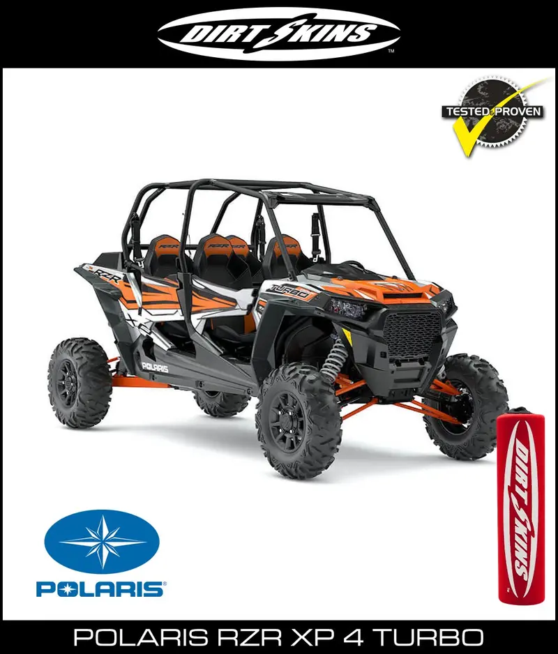 Dirtskins - Polaris Rzr Xp 4 Turbo Shock Covers 4