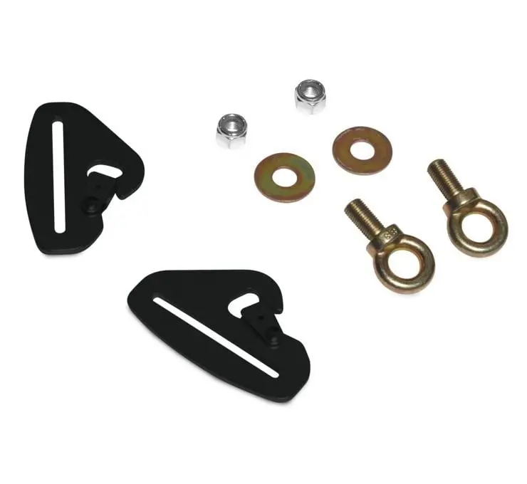 Dragonfire Racing Quick Release Snap Hook Harness Tab Kits 3" 1