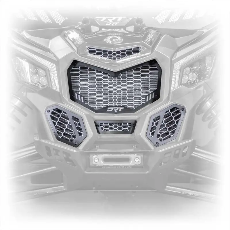 Drt '17+ Can-Am Maverick X3 Front V2 Grill Kit 5-Piece 1