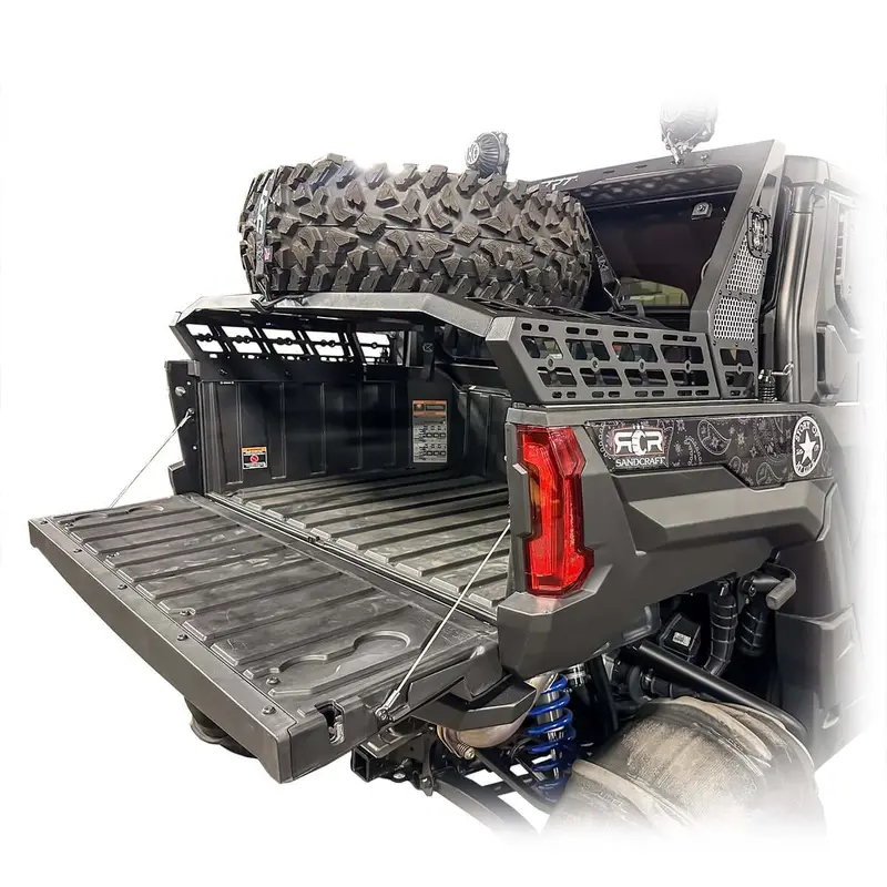 Drt '24+ Polaris Xpedition Chase Rack/Tire Carrier System 3