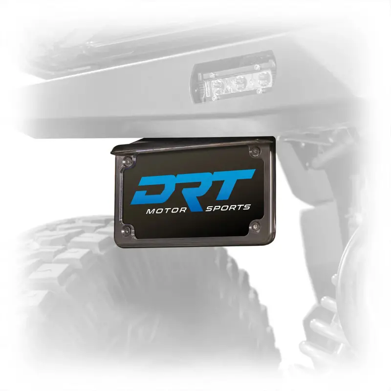 Drt '24+ Polaris Xpedition Rear Bumper License Plate Bracket 1