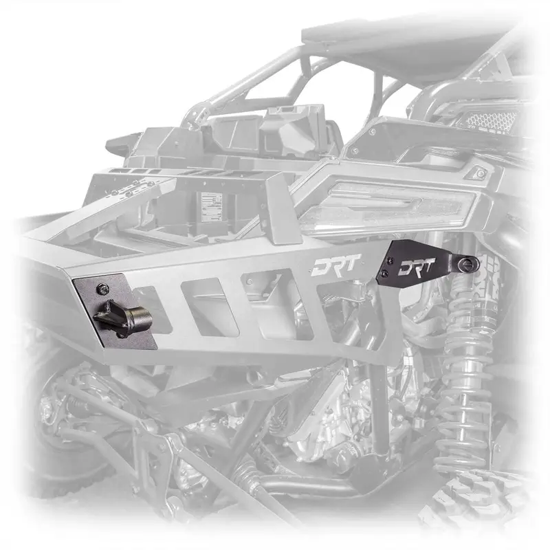Drt Polaris Pro R Desert Runner Fixed Tire Carrier Agm Electric Jack Holder Kit 2