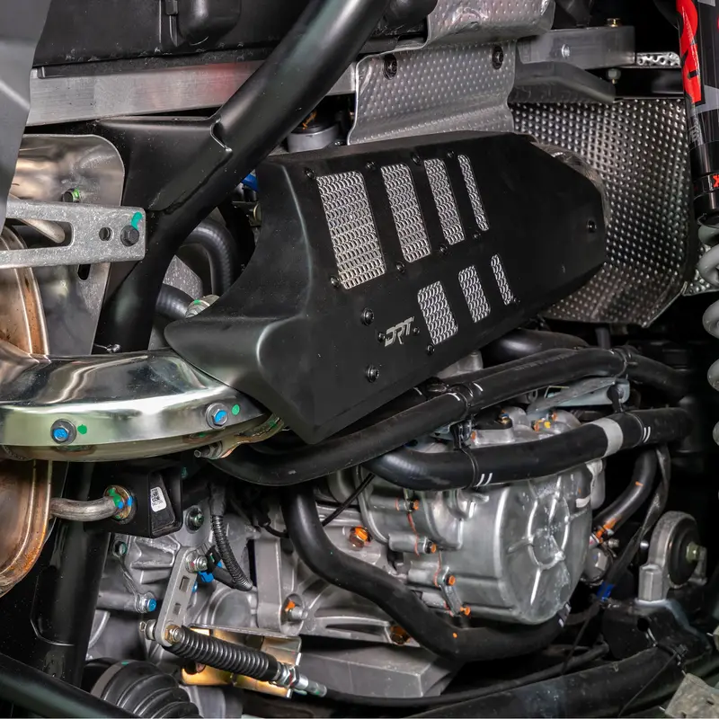 Drt Rzr Turbo R 2022+ Aluminum Headpipe Shield 2