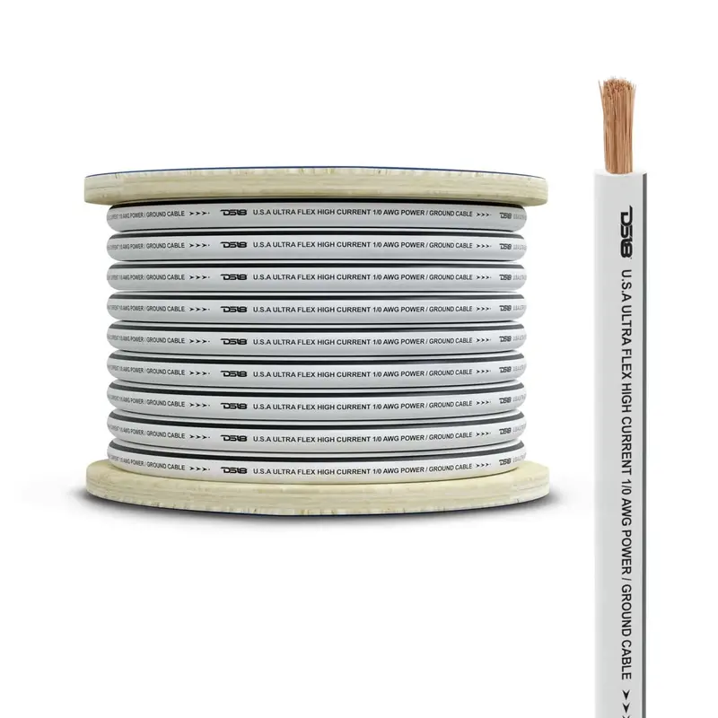 Ds18 0-Ga Marine Grade Tinned 100% Copper Ofc Ground Wire - 25 Feet 1