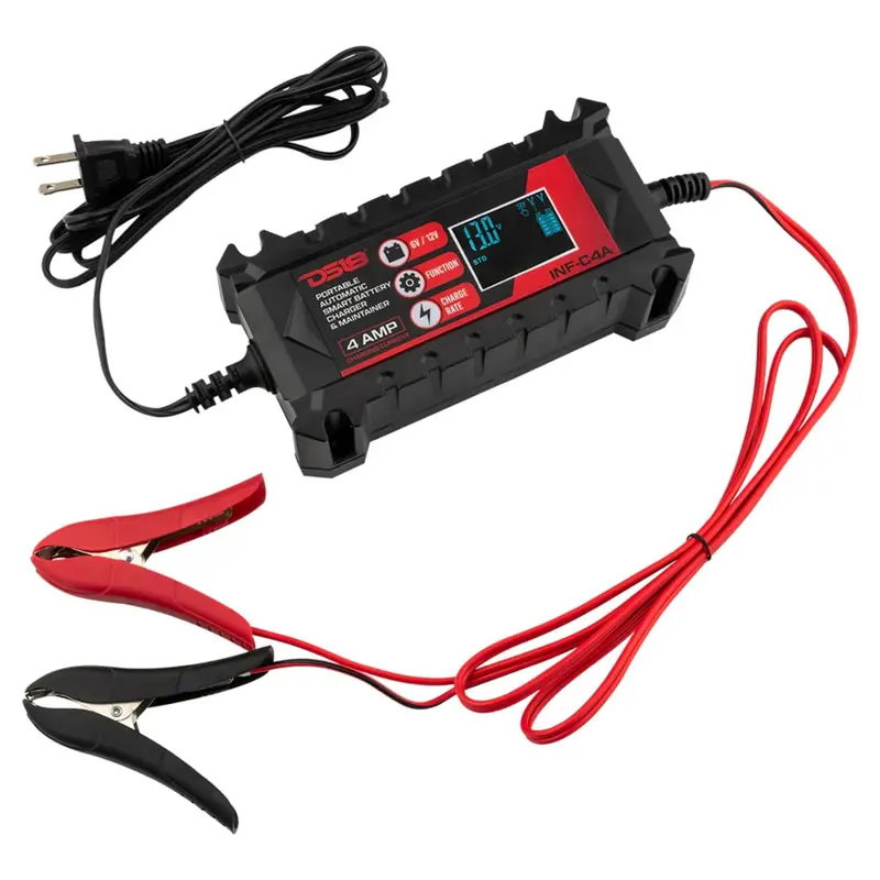 Ds18 4 Amp Automatic Smart Lithium & Agm Car Battery Charger & Maintainer 2