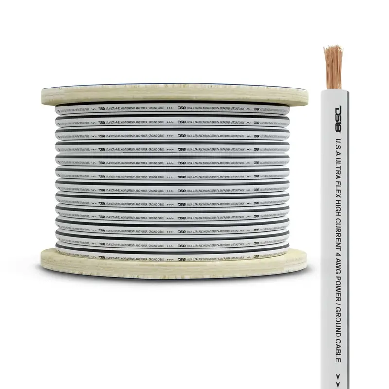 Ds18 4-Ga Marine Grade Tinned 100% Copper Ofc Ground Wire - 50 Feet 1