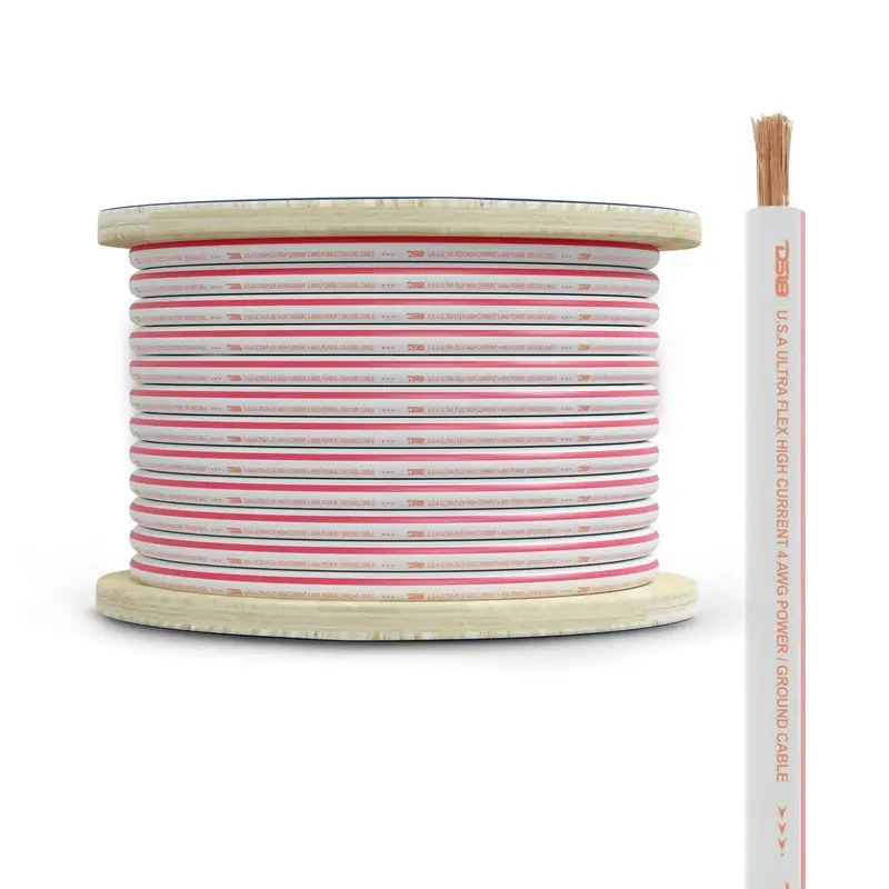Ds18 4-Ga Marine Grade Tinned 100% Copper Ofc Power Wire - 50 Feet 1