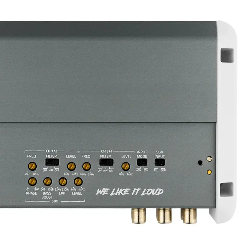 Ds18 4 X 150 @ 4-Ohm & 1 X 600 Watts Rms @ 2 Ohm Nxl 5-Channel Full-Range Class D Ip55 Marine Amplifier 2