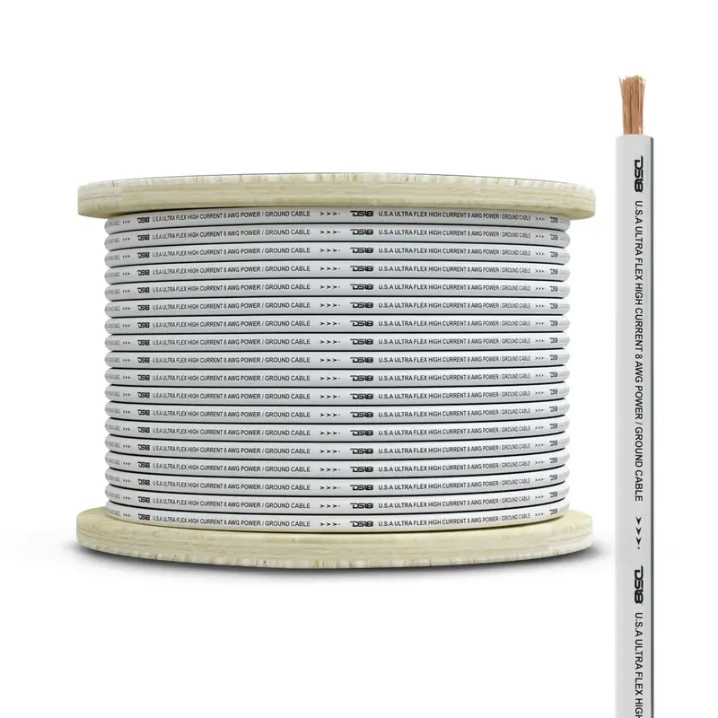 Ds18 8-Ga Marine Grade Tinned 100% Copper Ofc Ground Wire - 100 Feet 1