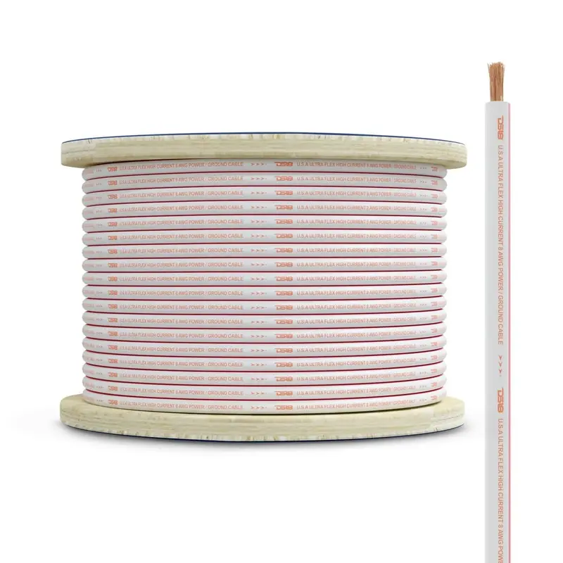 Ds18 8-Ga Marine Grade Tinned 100% Copper Ofc Power Wire - 100 Feet 1