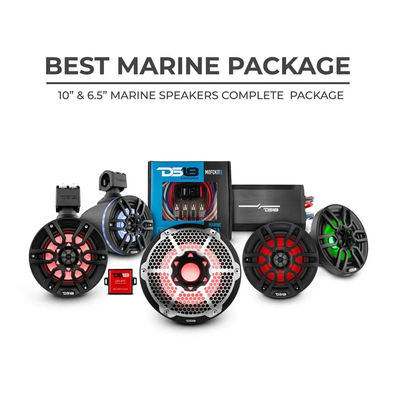 Ds18 Best Marine Stereo Subwoofer Package 3 1