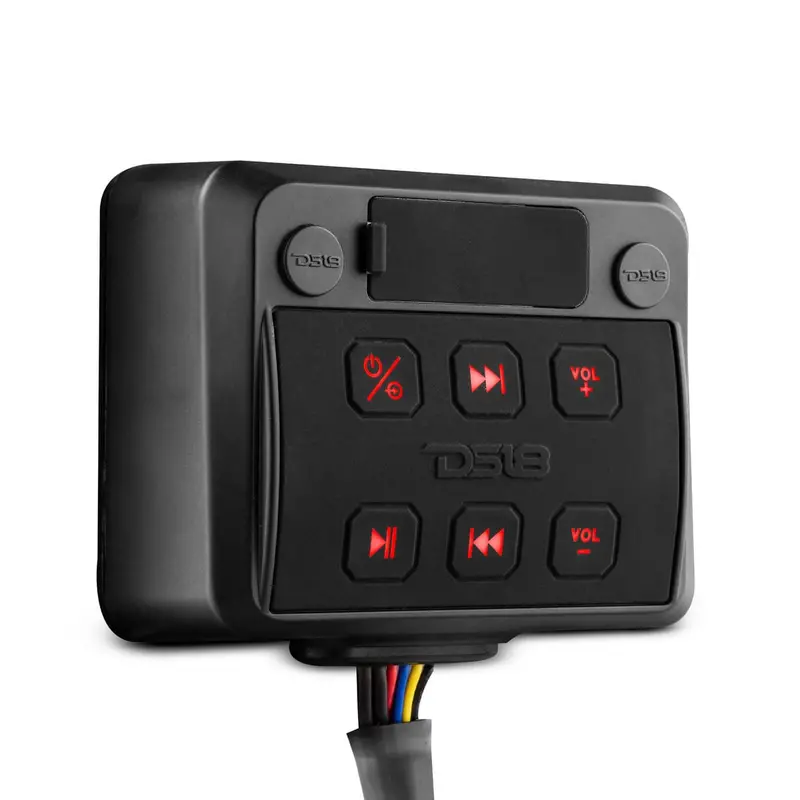 Ds18 Ensbtrc-Sq Waterproof Receiver Enclosure W/Bluetooth, Aux Input, Usb Player & Controls 1