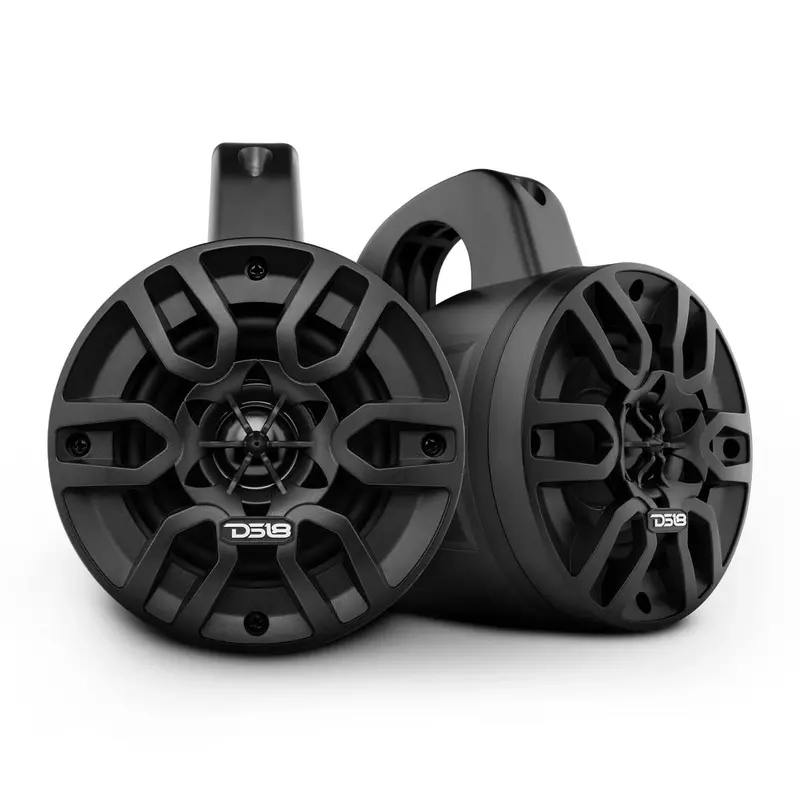 Ds18 Mp 4" Wakeboard Tower Speakers 50 Watts Rms - Black 1