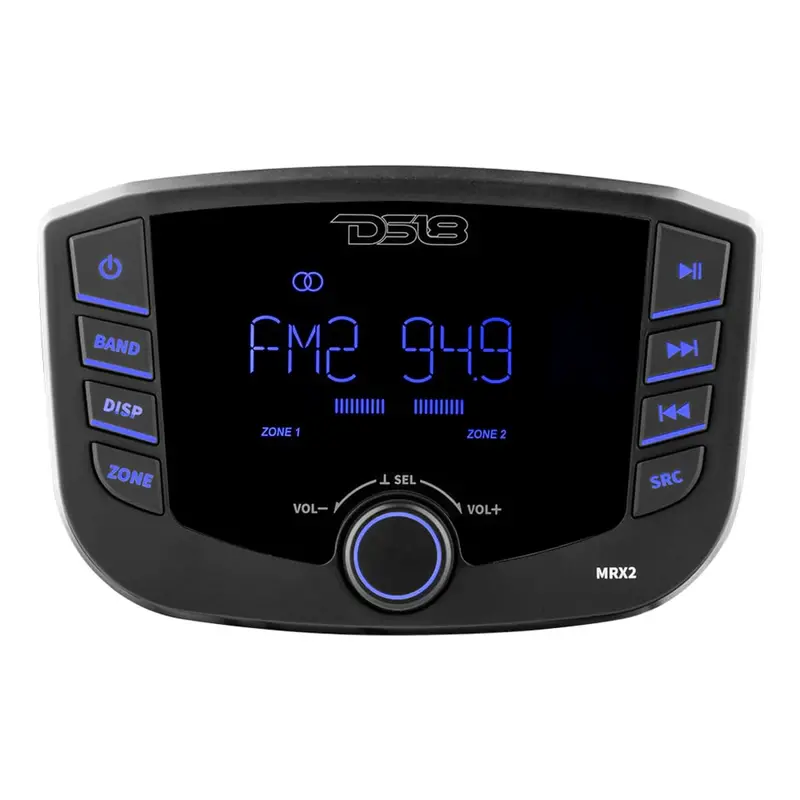 Ds18 Mrx2 Head Unit 3" Lcd Screen , 2 Zones, 4 Volts Output, Bt, Rds 4X50 Watts 2
