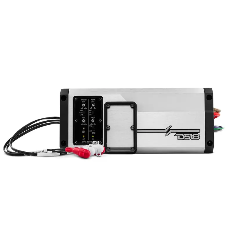 Ds18 Nvy 4-Channel Full-Range Ip67 200 X 4 @ 4-Ohm Watts Rms Marine And Powersports Amplifier 1