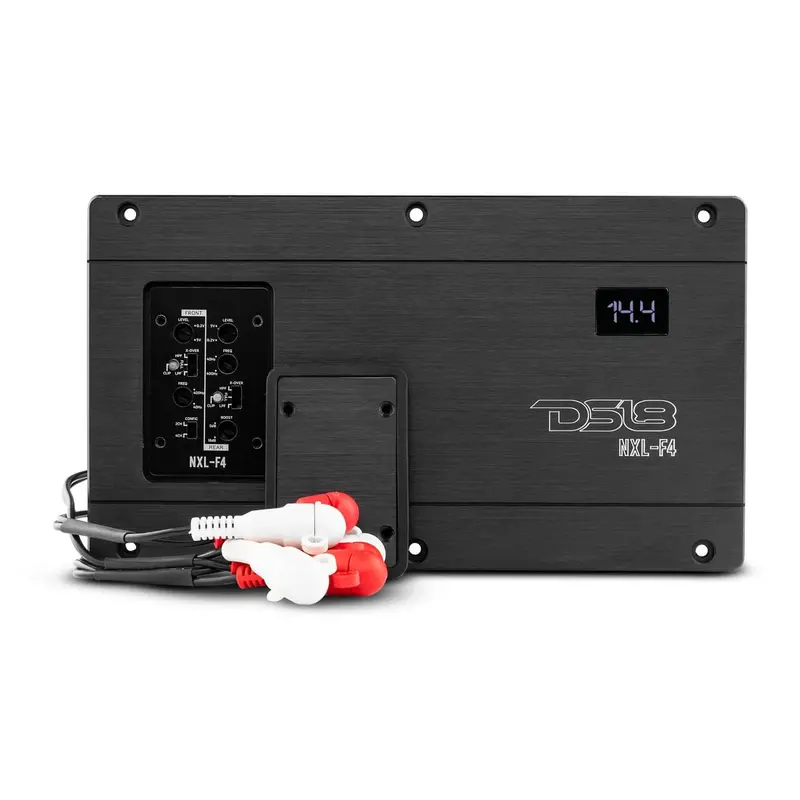 Ds18 Nxl 4-Channel Full-Range Class D 4 X 100 Watts Rms @ 4-Ohm Ip67 Flush Mount Amplifier 1