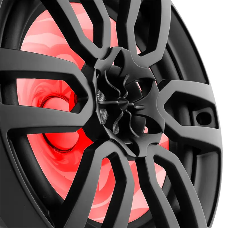 Ds18 Nxl 8" 2-Way Coaxial Marine Speaker W/ 125 Watts Rms 4-Ohm Rgb Led Lights 2
