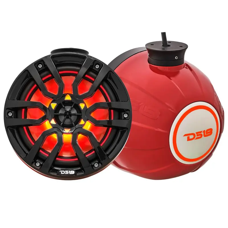Ds18 Nxl 8" Pod 375W Speaker With Integrated Rgb Led Lights - Pair 2